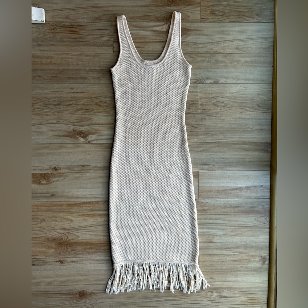 Stretchy Crochet Bodycon Dress